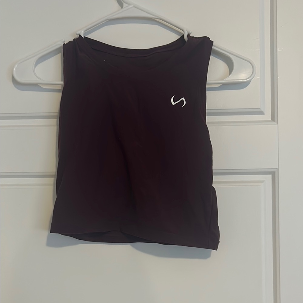 Women's Black Sleeveless Top